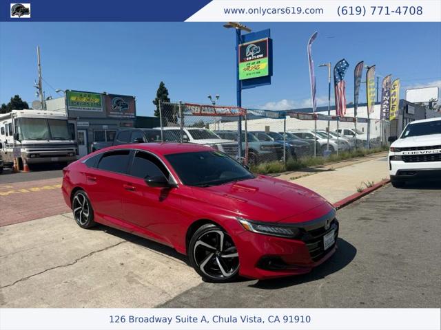 2021 Honda Accord Sport for sale in Chula Vista, CA