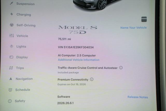 2019 Tesla Model S 75D