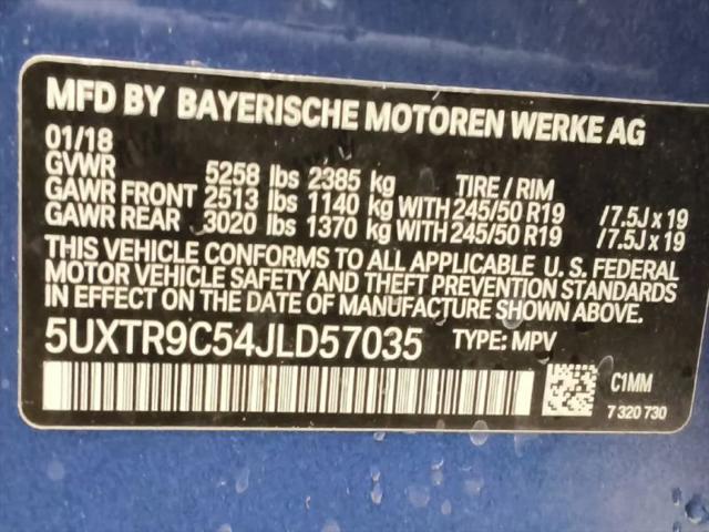 2018 BMW X3 xDrive30i