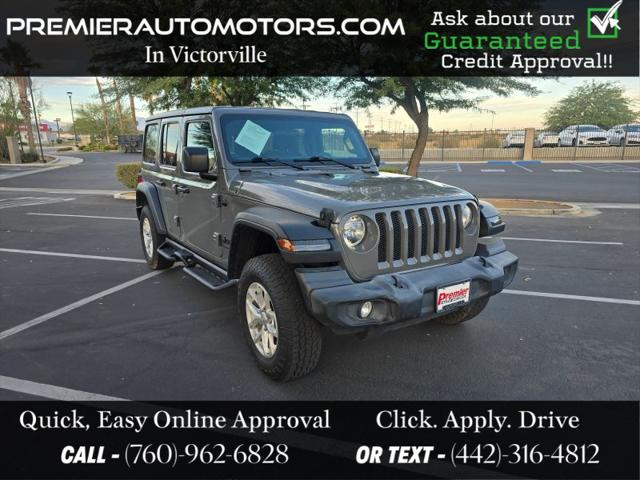 2023 Jeep Wrangler 4-Door Sport S 4x4 for sale in Victorville, CA
