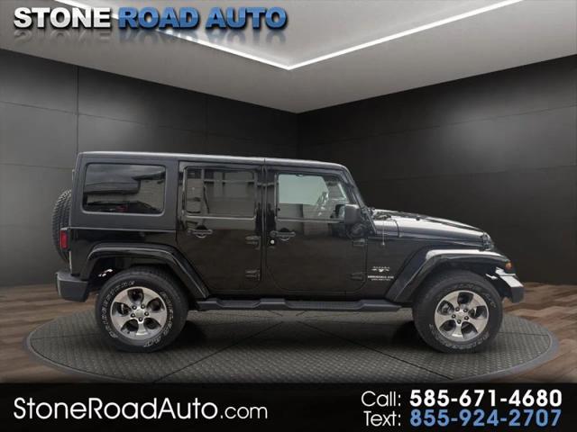 2017 Jeep Wrangler Unlimited Sahara for sale in Ontario, NY