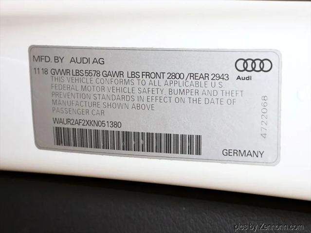 2019 Audi A7 55 Premium