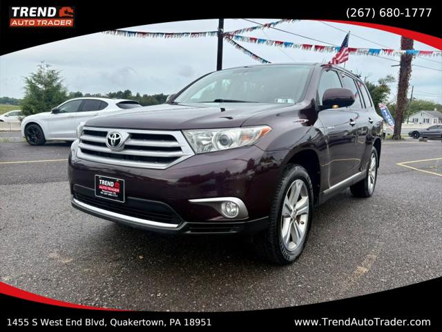 2013 Toyota Highlander Limited V6 for sale in Quakertown, PA