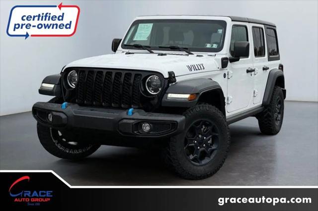 2023 Jeep Wrangler 4xe 4x4 for sale in Morrisville, PA