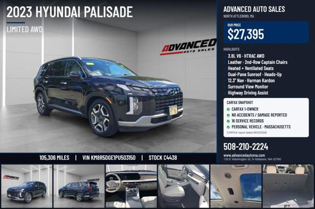 2023 Hyundai Palisade Limited for sale in North Attleboro, MA