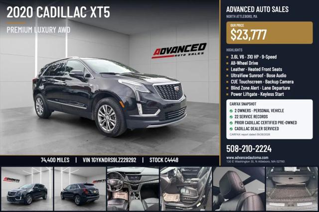 2020 Cadillac XT5 AWD Premium Luxury for sale in North Attleboro, MA
