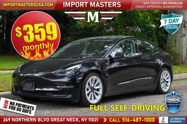 2022 Tesla Model 3 Long Range Dual Motor All-Wheel Drive for sale in Great Neck, NY