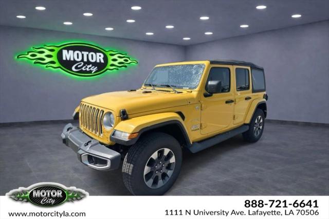 2018 Jeep Wrangler Unlimited Sahara 4x4 for sale in Lafayette, LA