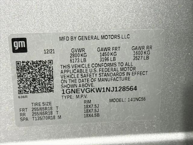 2022 Chevrolet Traverse AWD LT Cloth