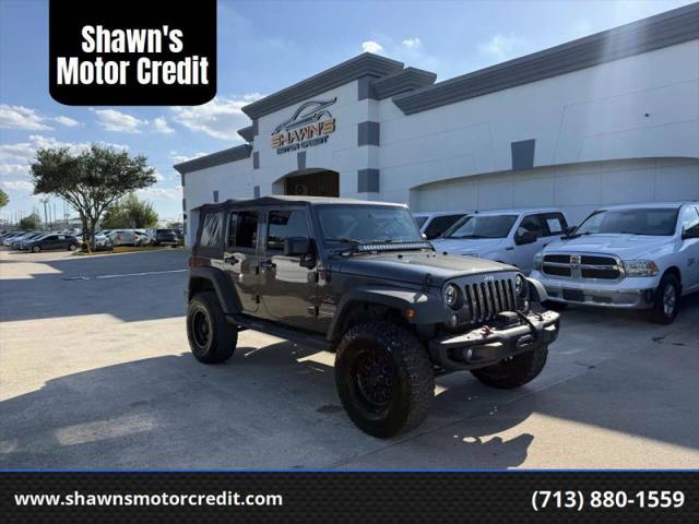 2018 Jeep Wrangler JK Unlimited Sport S 4x4 for sale in Houston, TX