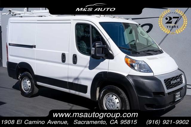 2019 Ram ProMaster Cargo Van Low Roof 118 WB for sale in Sacramento, CA