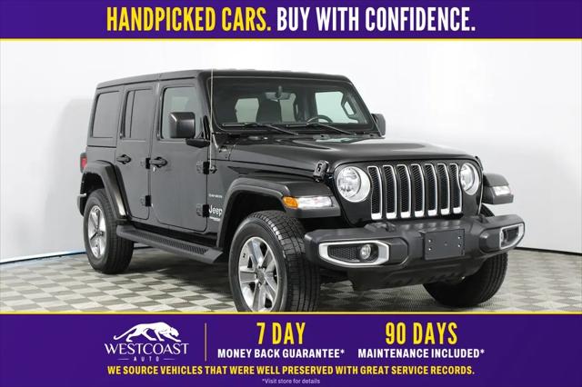 2022 Jeep Wrangler Unlimited Sahara 4x4 for sale in Montclair, CA