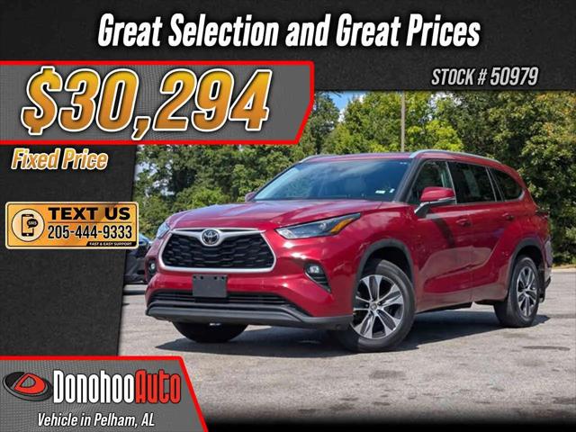 2022 Toyota Highlander XLE for sale in Pelham, AL