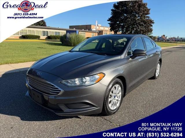 2017 Ford Fusion S for sale in Copiague, NY