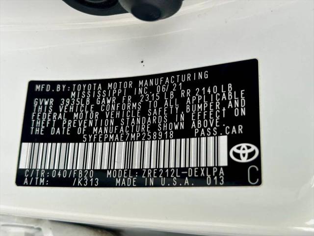 2021 Toyota Corolla LE