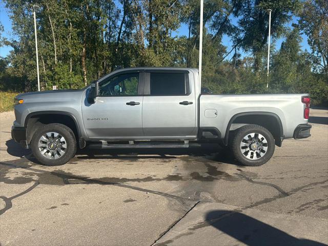 Used 2024 Chevrolet Silverado 2500HD 4WD Crew Cab Standard Bed Custom For Sale in Jackson, MI