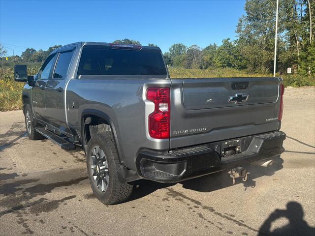 Used 2024 Chevrolet Silverado 2500HD 4WD Crew Cab Standard Bed Custom For Sale in Jackson, MI