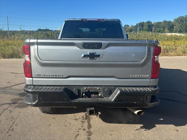 Used 2024 Chevrolet Silverado 2500HD 4WD Crew Cab Standard Bed Custom For Sale in Jackson, MI