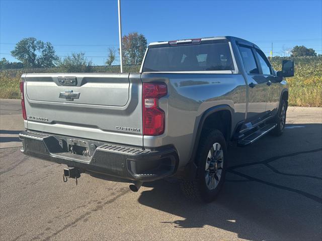 Used 2024 Chevrolet Silverado 2500HD 4WD Crew Cab Standard Bed Custom For Sale in Jackson, MI
