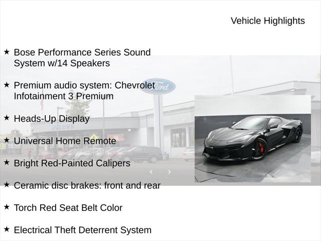 2025 Chevrolet Corvette E-Ray RWD Convertible 3LZ