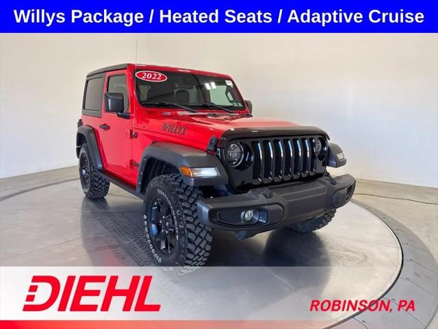 2022 Jeep Wrangler Willys 4x4 2022 Jeep Wrangler Willys 4x4
