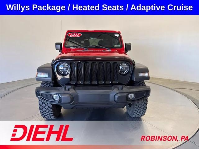 2022 Jeep Wrangler Willys 4x4 2022 Jeep Wrangler Willys 4x4
