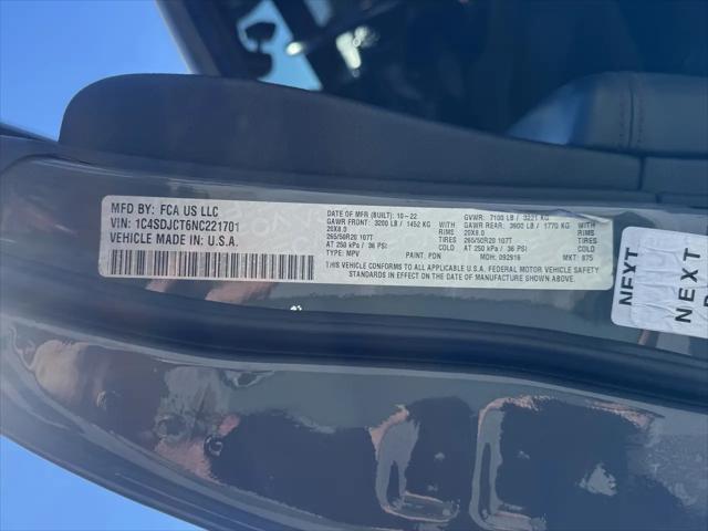 2022 Dodge Durango R/T AWD