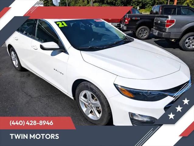 2021 Chevrolet Malibu FWD 1FL for sale in Madison, OH