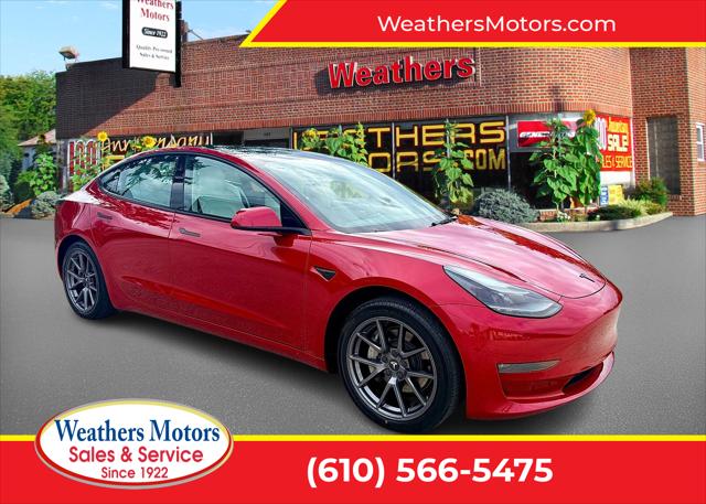 2022 Tesla Model 3 Long Range Dual Motor All-Wheel Drive for sale in Glen Riddle Lima, PA
