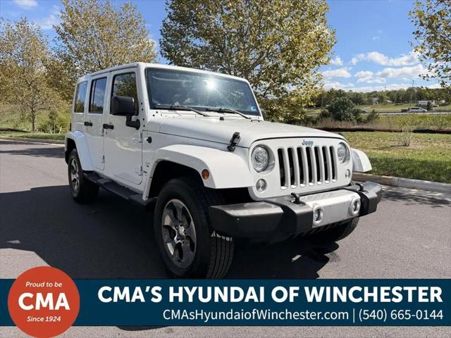 2018 Jeep Wrangler JK Unlimited Sahara 4x4 for sale in Winchester, VA