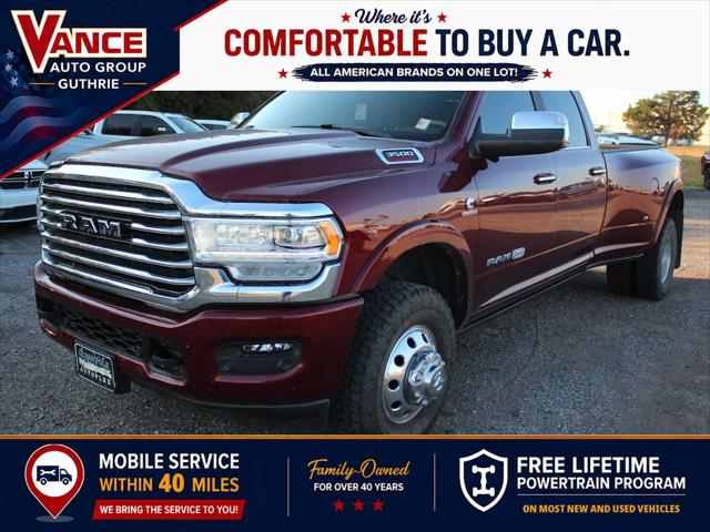 2021 Ram 3500 Limited Longhorn Crew Cab 4x4 8 Box for sale in Guthrie, OK
