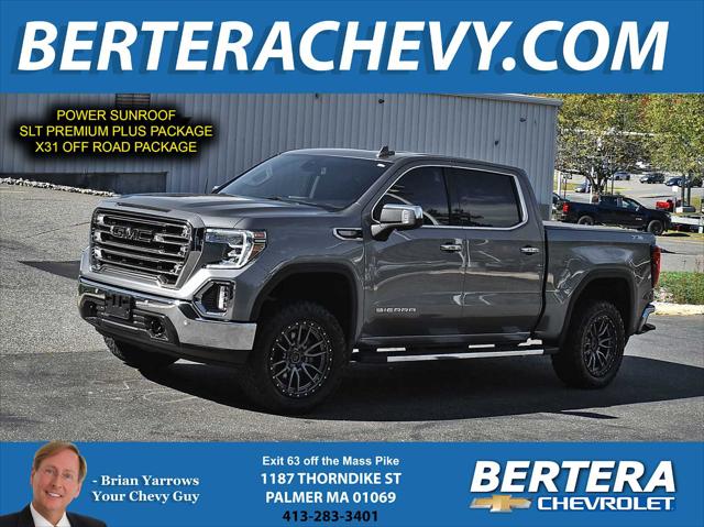2021 GMC Sierra 1500 4WD Crew Cab Short Box SLT for sale in Palmer, MA