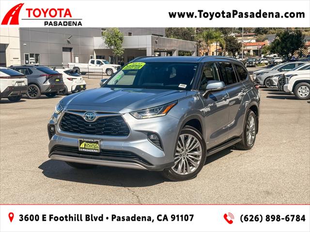 2021 Toyota Highlander Hybrid Platinum for sale in Pasadena, CA