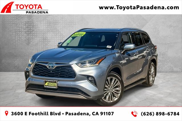 2021 Toyota Highlander Hybrid Platinum for sale in Pasadena, CA