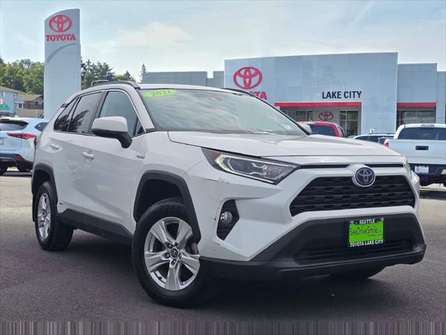 2021 Toyota RAV4 Hybrid XLE for sale in Seattle, WA