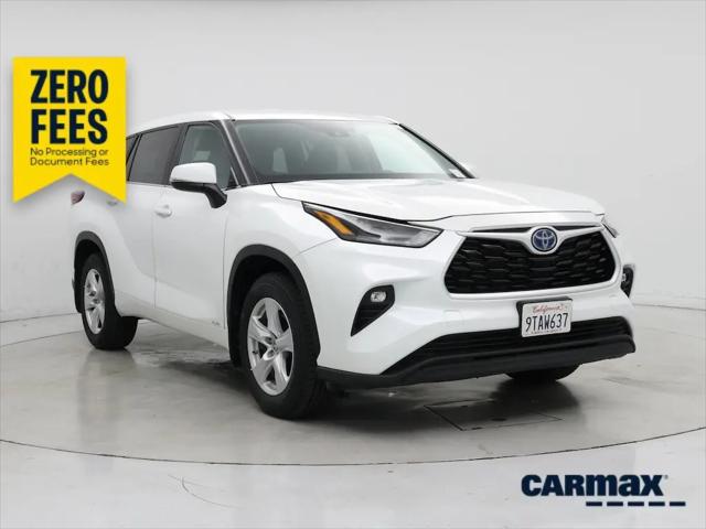 2024 Toyota Highlander Hybrid LE for sale in Fresno, CA