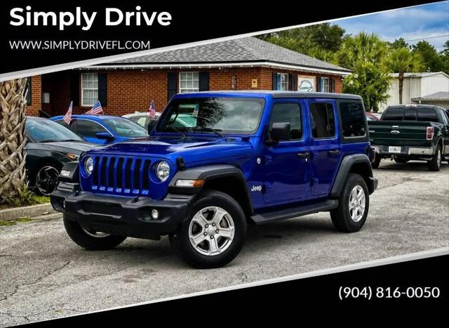 2018 Jeep Wrangler Unlimited Sport S 4x4 for sale in Orange Park, FL