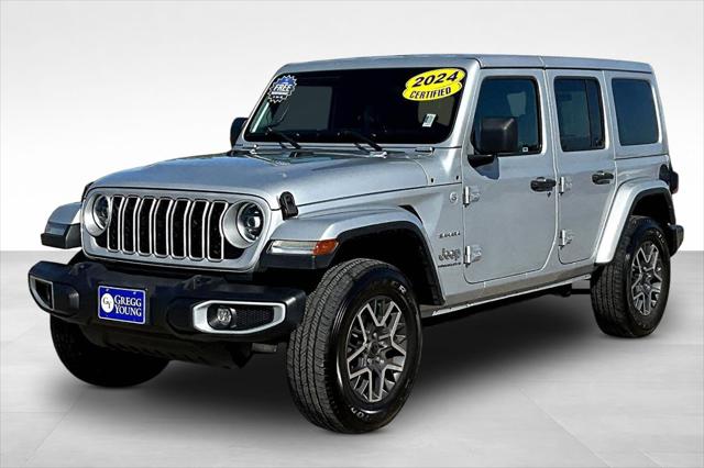 2024 Jeep Wrangler 4-Door Sahara 4x4 for sale in Marshalltown, IN