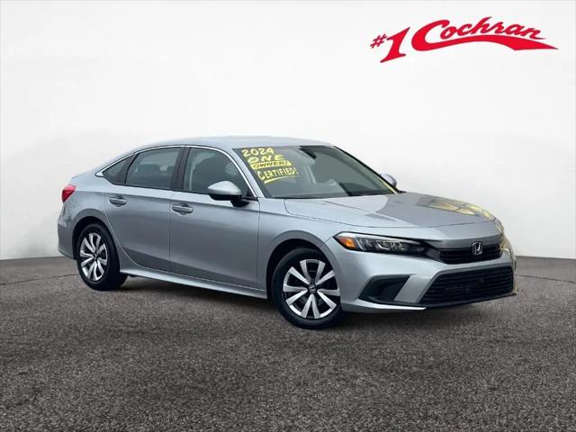 2024 Honda Civic LX for sale in Youngstown, OH