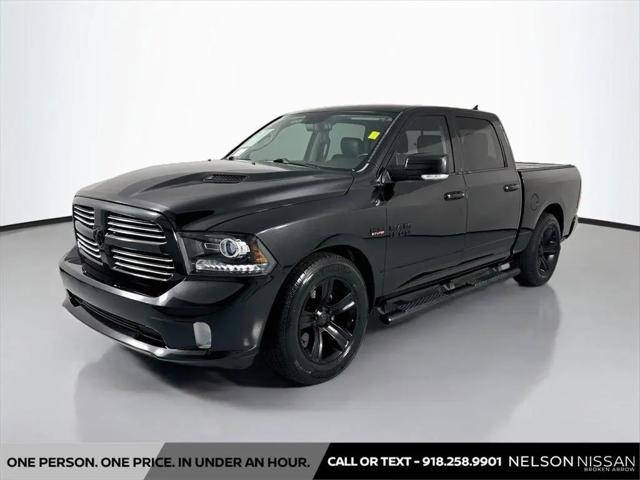 2017 Ram 1500 Sport Crew Cab 4x4 57 Box for sale in Broken Arrow, OK