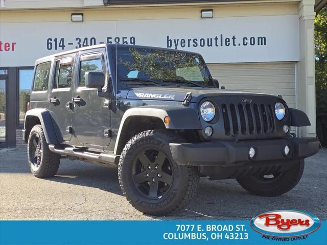 2017 Jeep Wrangler Unlimited Big Bear 4x4 for sale in Columbus, OH