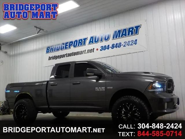 2018 Ram 1500 Sport Quad Cab 4x4 64 Box for sale in Bridgeport, WV