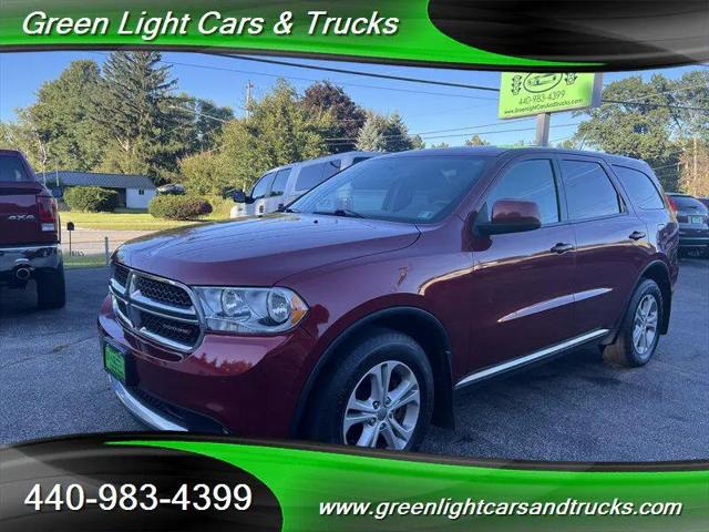2013 Dodge Durango SXT for sale in Madison, OH