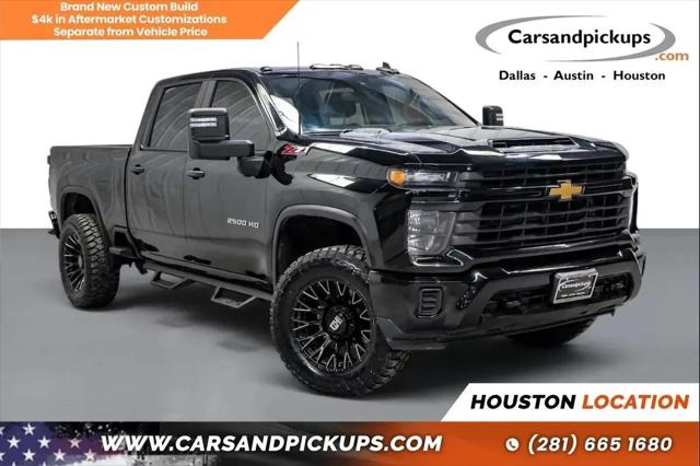 2024 Chevrolet Silverado 2500HD 4WD Crew Cab Standard Bed Custom for sale in Katy, TX