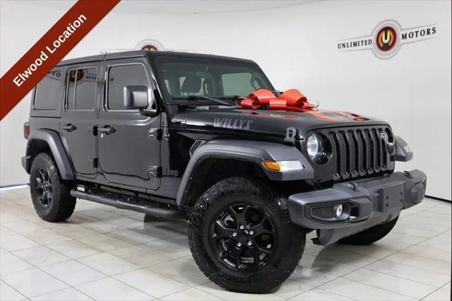 2022 Jeep Wrangler Unlimited Willys Sport 4x4 for sale in Elwood, IN