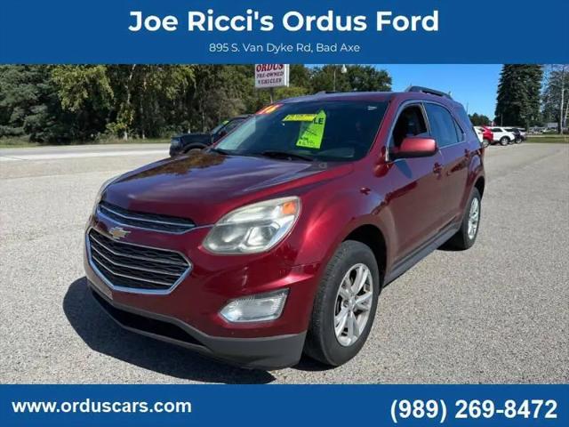 2016 Chevrolet Equinox LT for sale in Bad Axe, MI