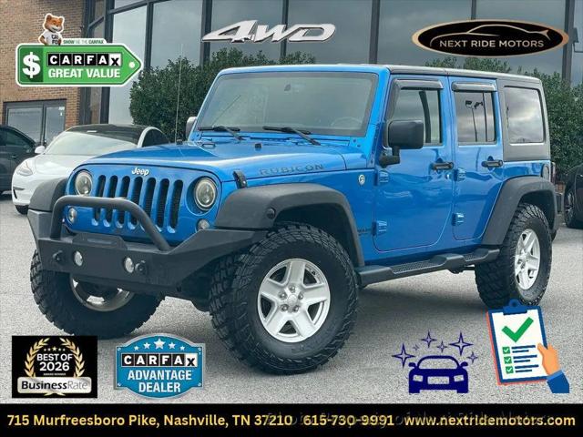 2015 Jeep Wrangler Unlimited Rubicon for sale in Nashville, TN