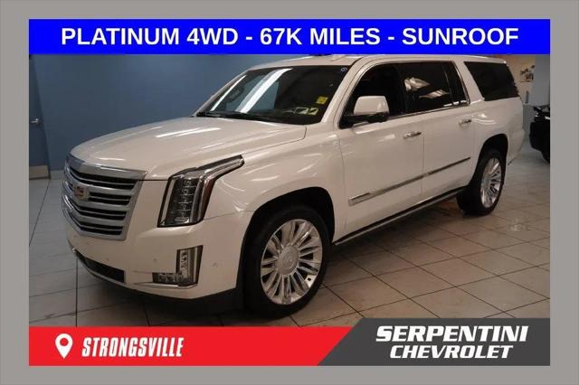 2017 Cadillac Escalade ESV Platinum for sale in Strongsville, OH