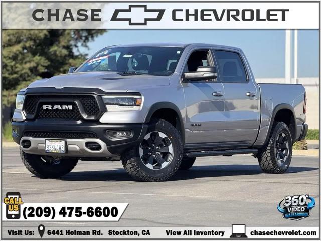 2019 Ram 1500 Rebel Crew Cab 4x4 57 Box for sale in Stockton, CA