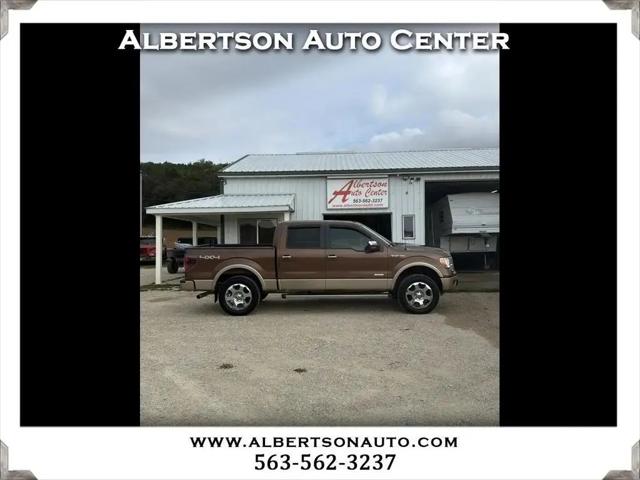2012 Ford F-150 LARIAT for sale in SPILLVILLE, IA